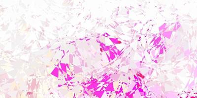 Light pink vector pattern with polygonal shapes.