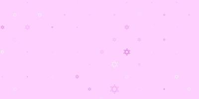 Light pink vector background with covid-19 symbols.