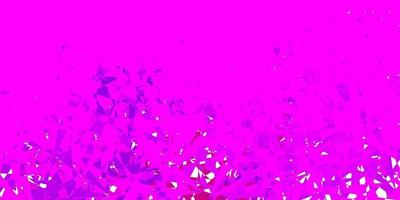 Dark purple vector background with polygonal forms.