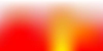 Light Red, Yellow vector gradient blur layout.