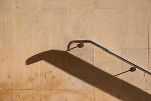 Arquitectura de escaleras en la ciudad de Bilbao, España foto