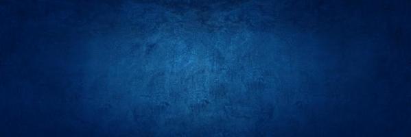 Dark blue cement or concrete wall for background or texture