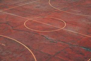 Old street soccer field photo