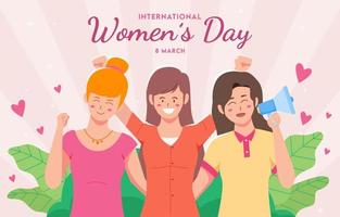 International Women's Day Design vector