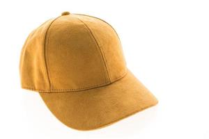 Baseball hat on white background photo