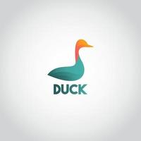 Duck Logo Icon Vector Template Design Illustration