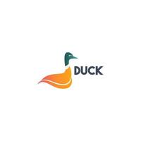 Duck Logo Icon Vector Template Design Illustration