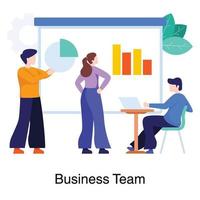Teamwork in Business Concept vector