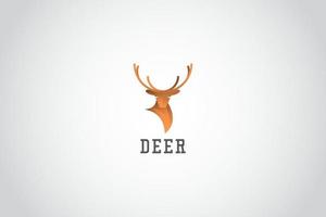 Deer Logo Icon Vector Template Design Illustration