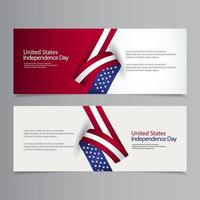 Happy United States Independence Day Celebration Vector Template Design Illustration