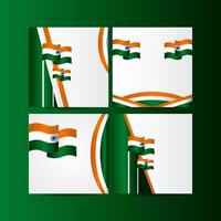 Happy India Independence Day Celebration Vector Template Design Illustration