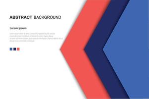 overlap layer paper cut background vector