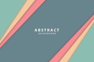 overlap layer paper cut background vector
