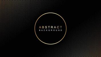 luxury gold abstract halftone background vector