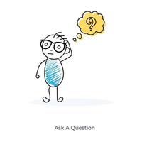 Ask a Question vector