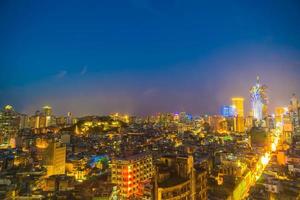 Cityscape of Macau city, China photo