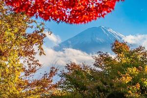 Landscape at Mt. Fuji, Yamanashi, Japan photo