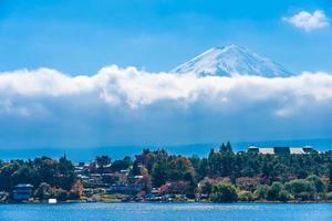 Landscape at Mt. Fuji, Yamanashi, Japan photo