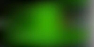 Dark green vector gradient blur backdrop.