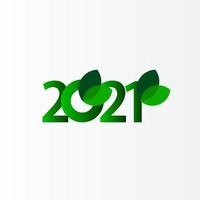 feliz año nuevo 2021 celebración vector plantilla diseño ilustración