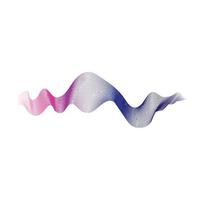 Wave line images vector