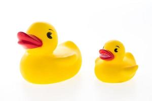 Yellow rubber duck toys