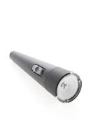 Flashlight on white background photo