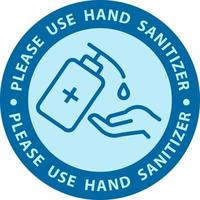 Use Hand Sanitizer sign