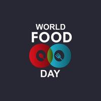 World Food Day Celebration Vector Template Design Illustration