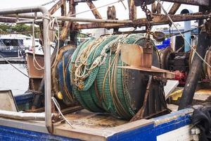 detalle del barco de pesca foto