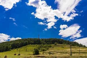 Greben hill by the Danube river in Serbia photo