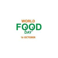 World Food Day Celebration Vector Template Design Illustration