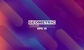 geometric background with gradient motion shapes composition. vector