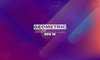 geometric background with gradient motion shapes composition vector