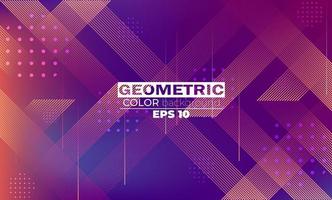 geometric background with gradient motion shapes composition. vector