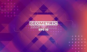 geometric background with gradient motion shapes composition vector