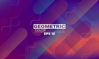 geometric background with gradient motion shapes composition vector