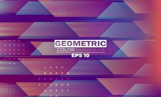 geometric background with gradient motion shapes composition vector