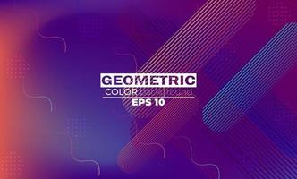geometric background with gradient motion shapes composition