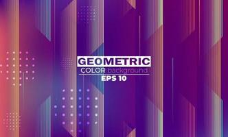 geometric background with gradient motion shapes composition vector