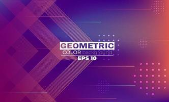 geometric background with gradient motion shapes composition vector