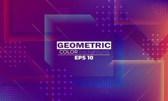 geometric background with gradient motion shapes composition vector