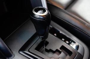 Gear shift in a car photo