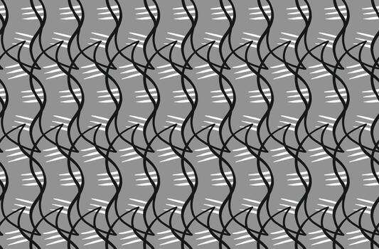 Hand drawn, grey, white colors seamless pattern 2122958 Vector Art at ...