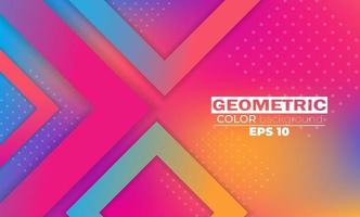 Modern abstract background with geometric shapes and lines. Applicable for gift card, poster on wall poster template, landing page, ui, ux, cover book, banner, social media post vector