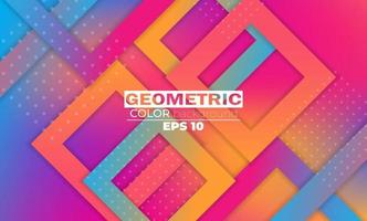 Modern abstract background with geometric shapes and lines. Applicable for gift card, poster on wall poster template, landing page, ui, ux, cover book, banner, social media post vector