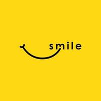 Smile Logo Vector Template Design Illustration