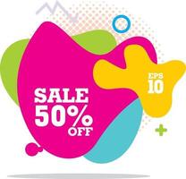 Modern Sale Banner. Eps 10 vector