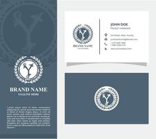 Bussiness Card with Logo Y Vector, Eps 10 vector