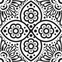 Flower Mandala. Vintage decorative elements. Oriental pattern, vector illustration.-1